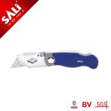 Professional Hardware Cutting Tools Retractable Zinc Alloy Folding Utility Knife