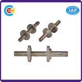 Carbon Steel 4.8/8.8/10.9 Galvanized Non-Standard Knurled Screw Nut for Building/Bridge/Railway/Machine