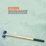 H-22 Construction Hardware Hand Tools Plastic Coated Hard Wood Handle Sledge Hammer