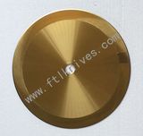 Tin Coating Big Machine Circular Blade Golden Knife