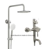 304 Stainess Steel Three Function Bathroom Shower Set Mixer