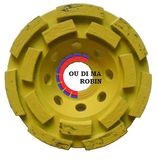 Diamond Double Rows Cup Wheel for Polishing Stones