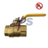 Meet NSF Material Requirement Lead Free Brass NPT Thread Ball Valve