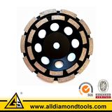 Double Row Diamond Cup Wheel for Grinding Concrete Floor