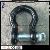 G209 Hot Dipped Galv. Us Type Drop Forged Bow Shackle