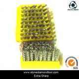 Square Shape Diamond Steel Abrasive Brush