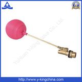 Brass Float Ball Valve with Brass Stem Plastic Ball (YD-3016)