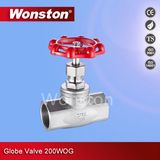 Stainless Steel Globe Valve 200wog