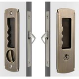 Brand New Zinc Alloy Concealed Sliding Mortise Home Security Glass Door Safe Lock