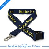 High Quality Customized Neck Lanyard Gift Roll Ribbon Swivel Hook