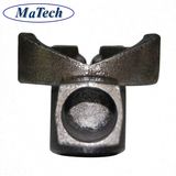 Steel Casting Foundry Heavy Duty Black Metal L Shape Bracket