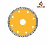 Diamond Tools Hot Pressed Sintered Medium&Bigtteeth Turbo Diamond Saw Blade for Cutting Granite