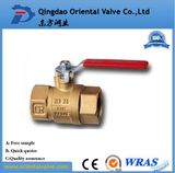 1/4, 3/8, 1/2 NPT Pneumatic Cheap Brass Ball Valve for Water Air Oil and Gas