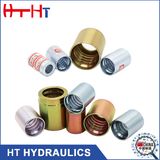 CNC Machine R1 R2 R4 R13 Hydraulic Rubber Hose Fitting Steel Hydraulic Hose Ferrule