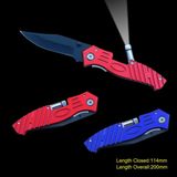 Folding Knife with LED (#3571)