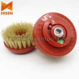 M14 Connected 110mm Diamond Brush Abrasive Brush for Polishing Granite