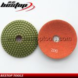 Convex Diamond Stone Wet Polishing Pad Angle Grinder Pad