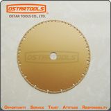 Vacuum Brazed Diamond Disc Saw Blade Used for Concrete Wood Stone Gravel Fiberglass Metal Roofs Tree Roots