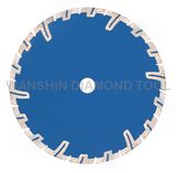 Drop-Segment Diamond Saw Blade with Protection