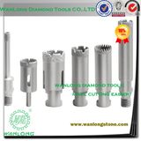 Vacuum Laser Diamond Wet Drill Bit for Stone Tile Concrete Processing, Glass Drilling Tools