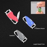 Multi Function Knife with Bottle Opener and Carabiner (#6230)