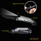 Survival Knife With LED Flashlight (#3486)