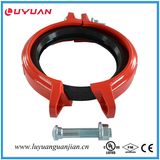 Grooved Pipe Fitting and Clamp with FM / UL