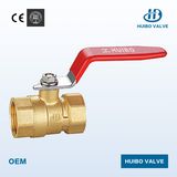 Female Thread Brass Ball Valve with Steel Handle