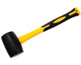 Double Color Fibre Glass Handle Rubber Hammer Soft Hammer