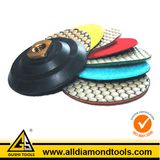 Edge Diamond Polishing Backer Pad Abrasive Tools for Stone Marble Granite