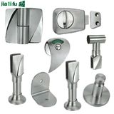 Aluminum Alloy Compact Laminate Toilet Partition Hardware