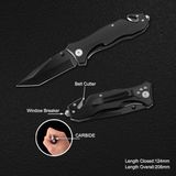 Survival Knife with Carbide Window Breaker (#3332CBD)