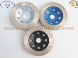 China Diamond Cup Wheel Continous Rim