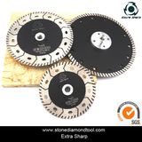 Turbo Wave Dry Grinding Cutting Diamond Saw Blades