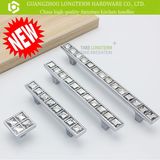 Luxury Square Diamond Zinc Furniture Handle