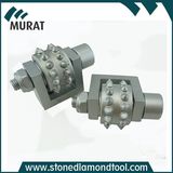 Marble & Granite Floor Grinding Diamond Bush Hammer Roller 45 Bits