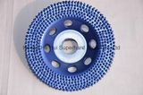 Arix Button Diamond Cup Wheel for Concrete Grinding (vacuum brazing)