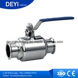 Sanitary Stainless Steel Tri Clamp Straight Ball Valve