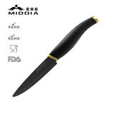 Advantage of Ceramic Knives 4 Inch Black Ceramic Fruit Knife/Paring Knife