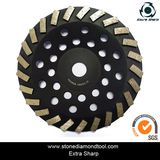 7 Inch Wave Grinding Segment Flat Diamond Cup Wheels