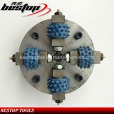 D200mm Stone Diamond Bush Hammer with 45 Pins Roller