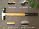 Grade a Bamboo Handle Claw Hammer with Durable Quality and Good Price