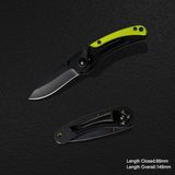 Folding Knife with Anodized Aluminum Handle (#3789)