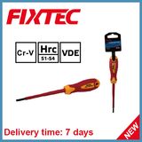 Fixtec Electrician Safety CRV Insulated Slotted Phillips Pozidriv Screwdriver Professional Hand Tools