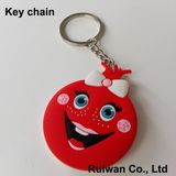 Custom 3D PVC Rubber Keychain for Promotional Gifts