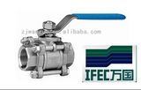 Sanitary Stainless Steel 3PC Ball Valve (IFEC-BV100011)