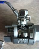 Stainless Steel NPT Thread 2 PC Ball Valve