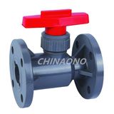 PVC Ball Valve Flange Type Ball Valve