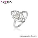 12083 New Arrival Fashion CZ Diamond Women Jewelry Finger Ring in Rhodium-Plated Color