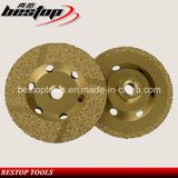 vacuum Brazed Angle Grinder Cup Wheel